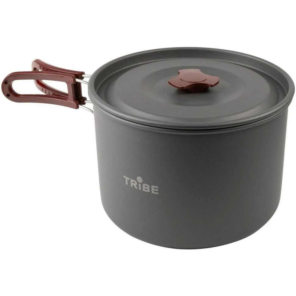 Казанок туристический Pot Tribe T-FH-0015-grey 3 л, алюминиевый