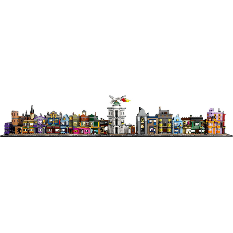 Конструктор LEGO Harry Potter Алея Діаґон. Чаклунські крамниці 76444, 2750 деталей