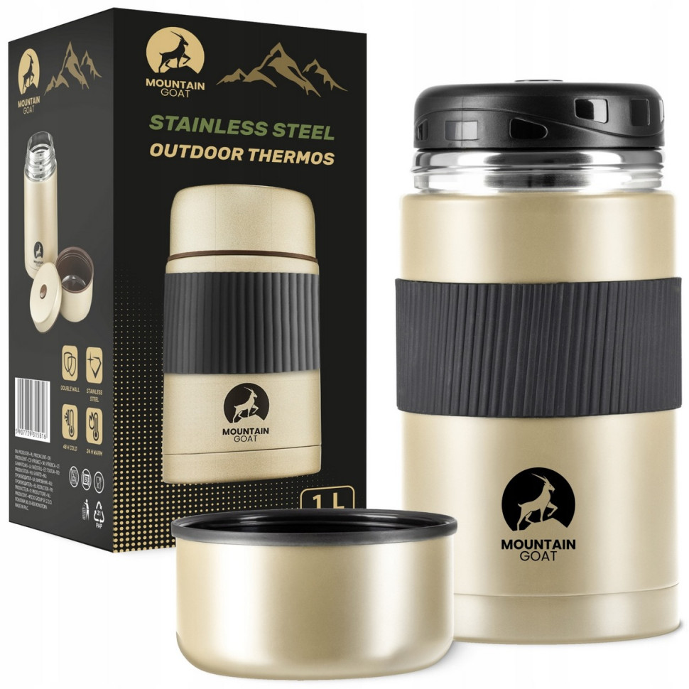 Термос для їжі Mountain Goat P-5907739315816 Gold 1 л 