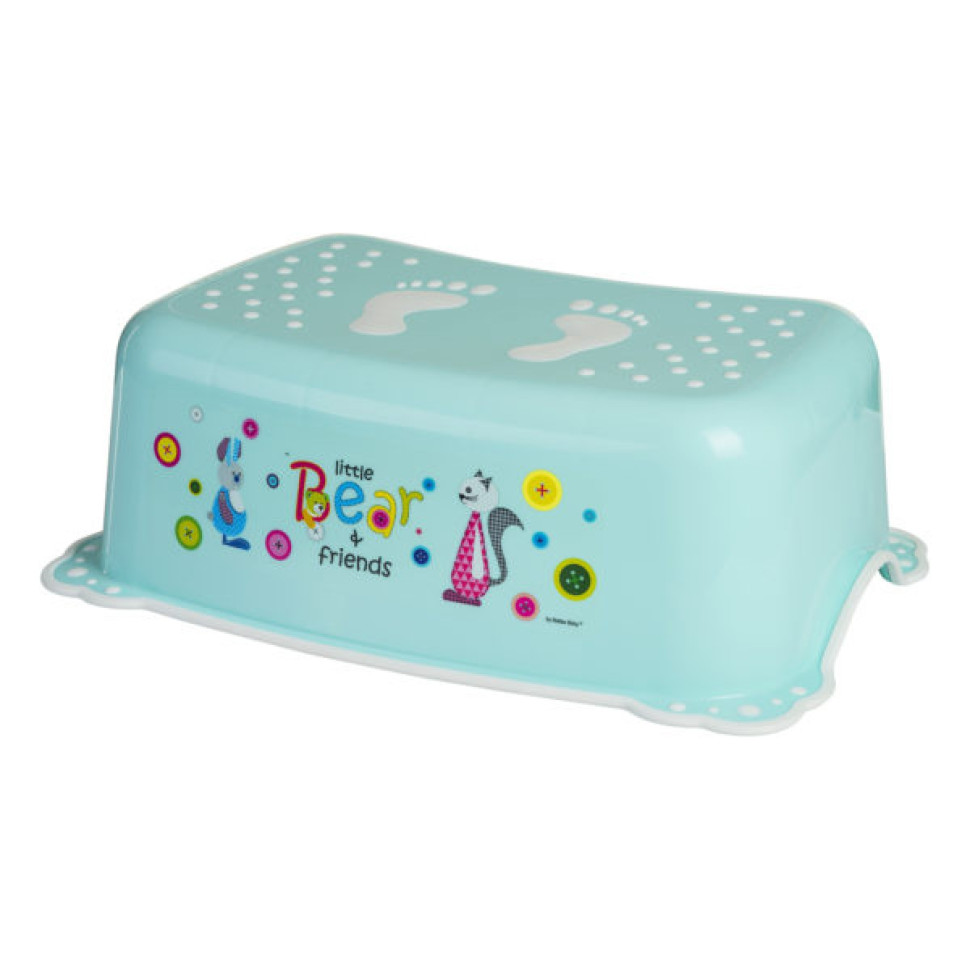 Детская подставка-ступенька Bear&Friend 2K Maltex 5344_55 мятный