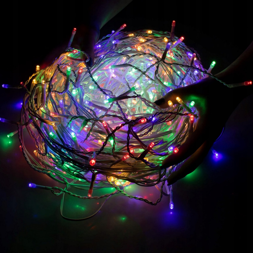 Гирлянда бахрома уличная Springos CL0203, 8 м 200 LED, Mix