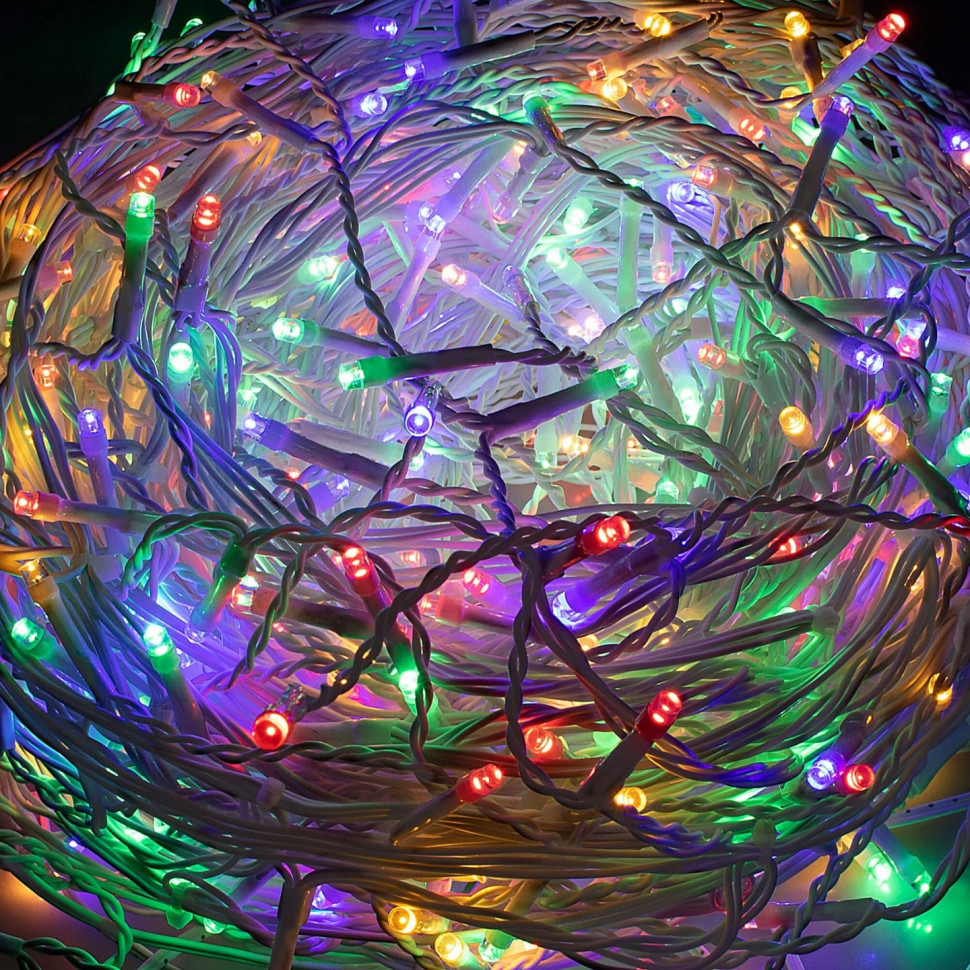 Гирлянда бахрома уличная Springos CL0203, 8 м 200 LED, Mix
