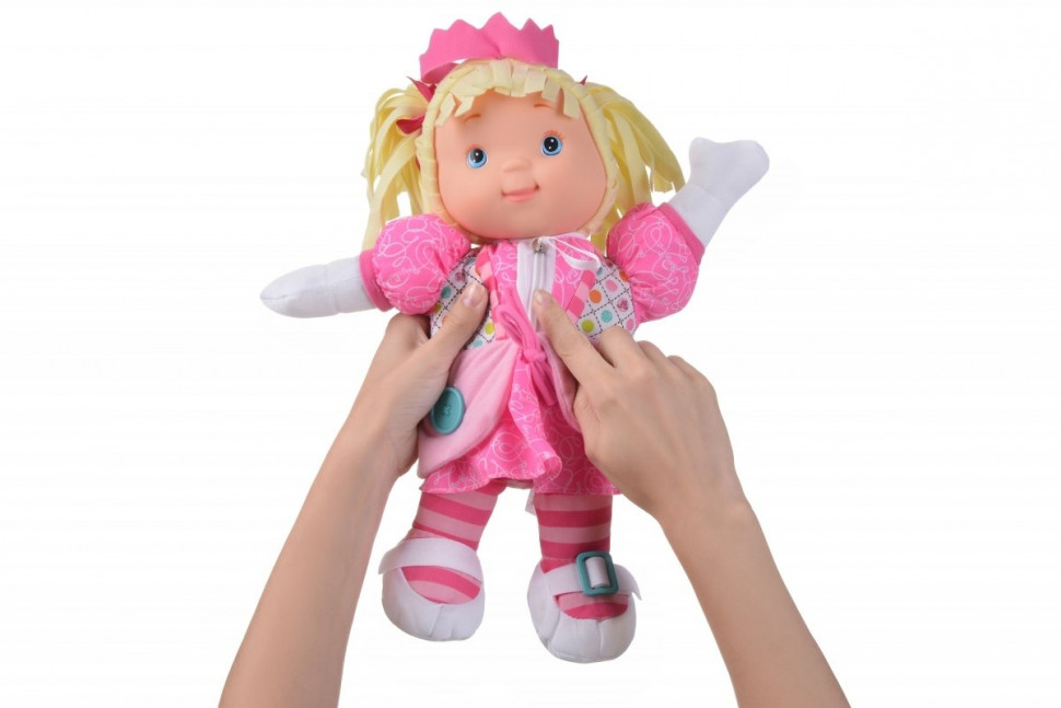 М'які ляльки м'яконабивні Baby's First Play and Learn Princess 71590