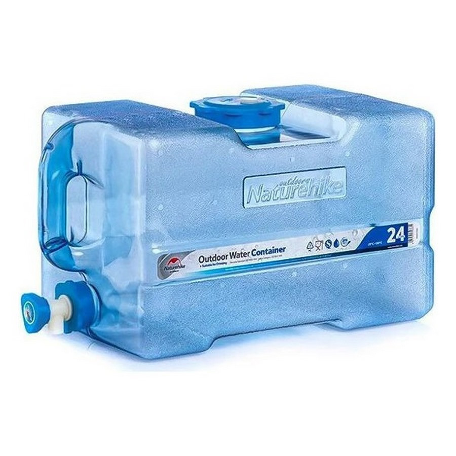 Каністра для води PC7 NH18S024-T Naturehike 6927595726631, 24 л, синя
