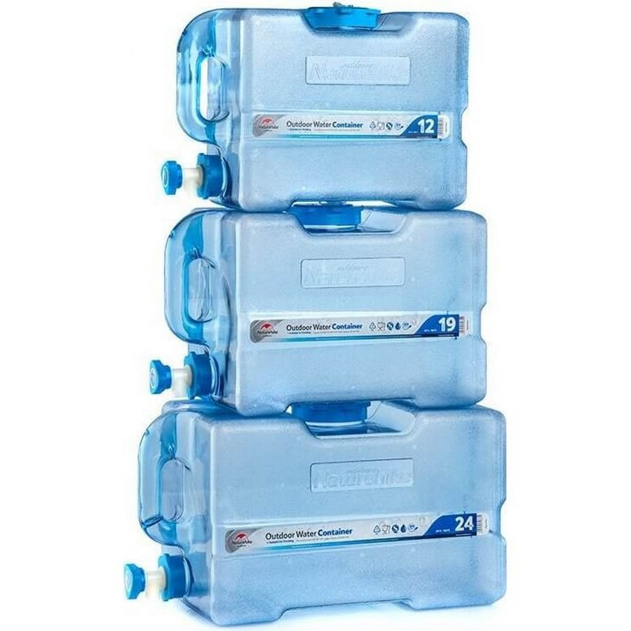 Каністра для води PC7 NH18S024-T Naturehike 6927595726631, 24 л, синя