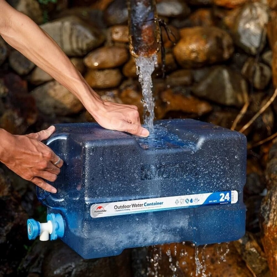 Каністра для води PC7 NH18S024-T Naturehike 6927595726631, 24 л, синя