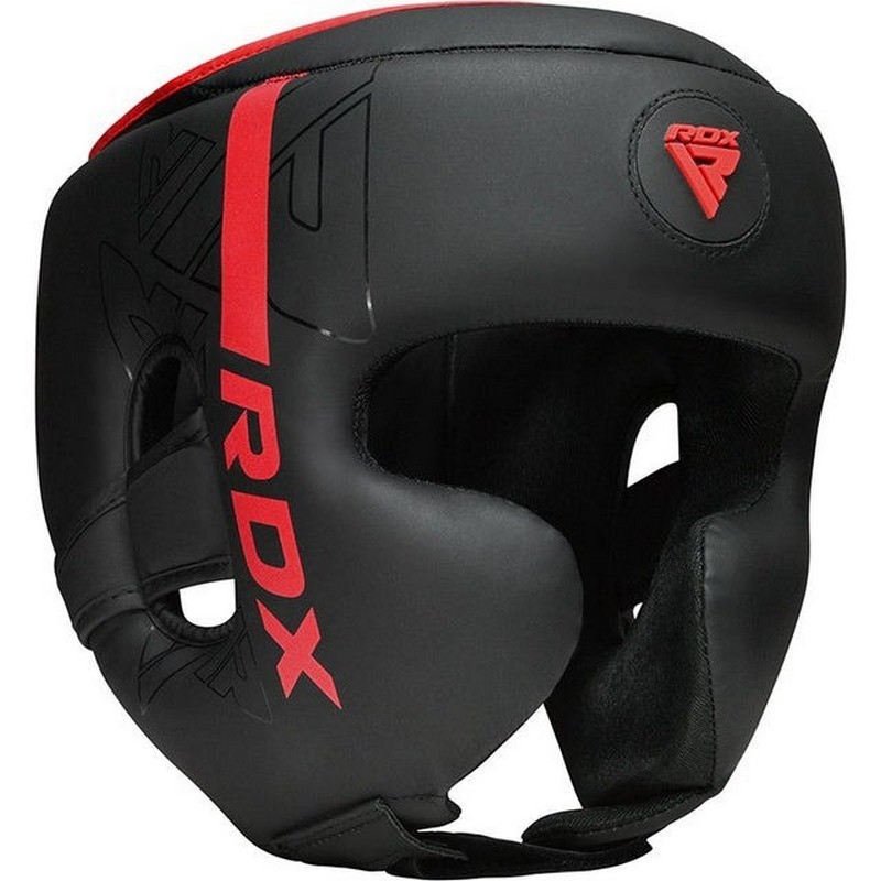 Боксерский шлем F6 KARA Matte RDX Inc Limited HGR-F6MR-L Red, L (капа в комплекте)