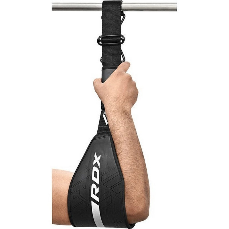 Петли подвесные Береша F6 KARA Gym Workout Abs Straps RDX Inc Limited GAC-F6MW Black/White
