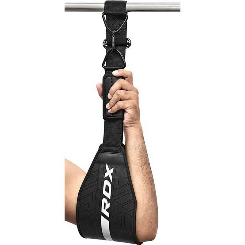 Петли подвесные Береша F6 KARA Gym Workout Abs Straps RDX Inc Limited GAC-F6MW Black/White