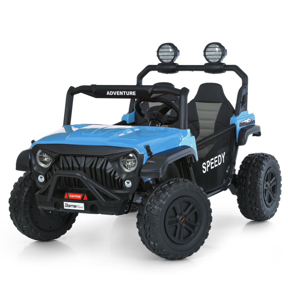 Дитячий електромобіль Джип Bambi Racer M 6206EBLR-4(24V) до 60 кг