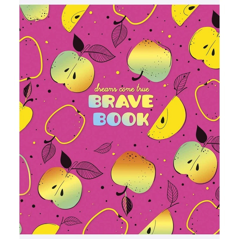 Тетрадь ученическая «Brave book» Школярик 024-3022L-1 в линию, 24 листа