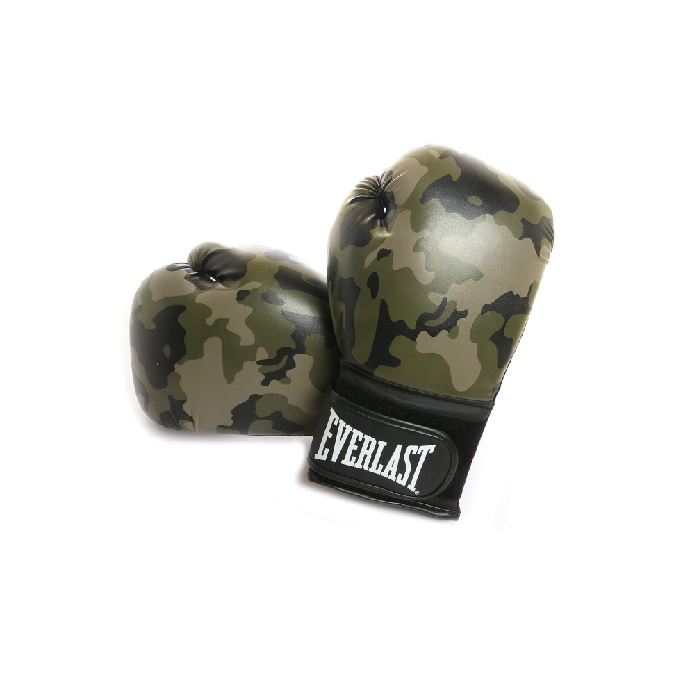 Боксерские перчатки SPARK TRAINING GLOVE Everlast P00002416 черный/коричневый 16 унций