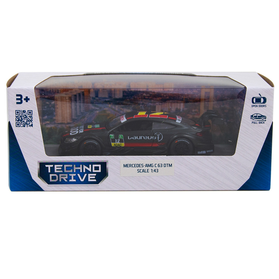 Детская автомодель MERCEDES-AMG C63 DTM TechnoDrive 250273 черный
