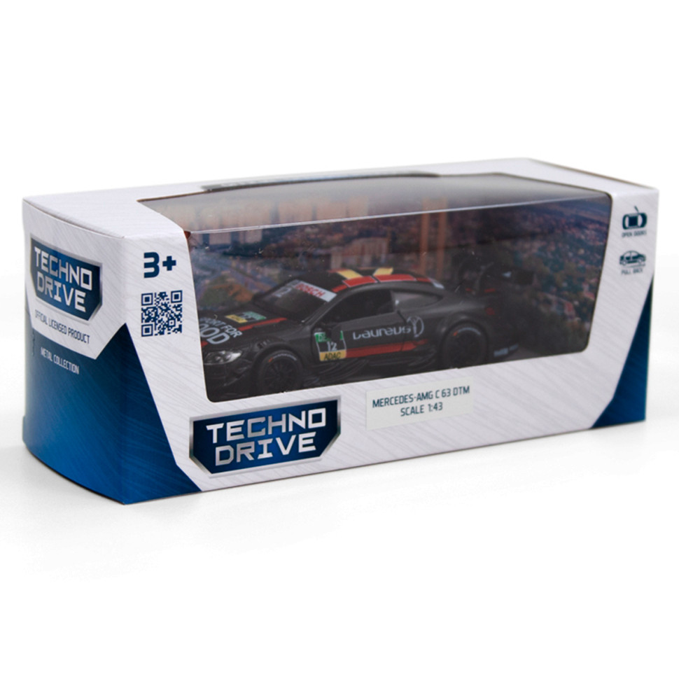 Детская автомодель MERCEDES-AMG C63 DTM TechnoDrive 250273 черный
