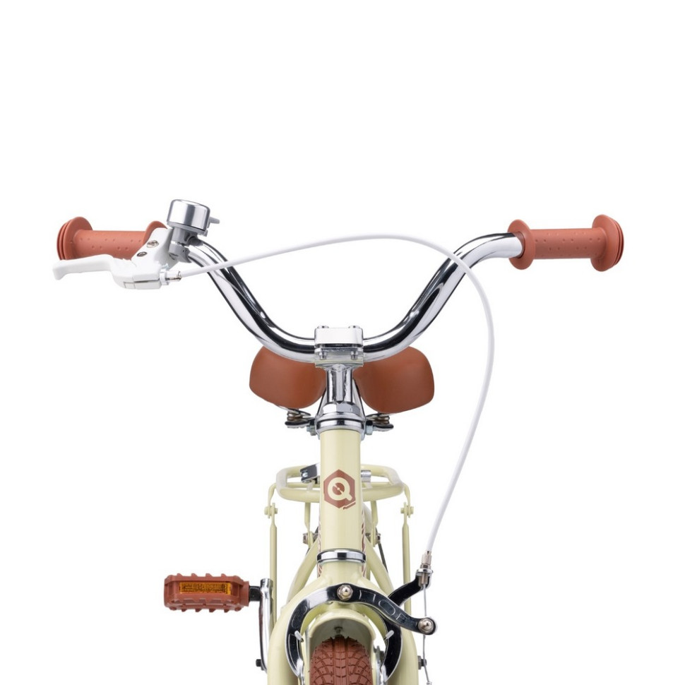 Детский велосипед Miqilong RBB-LS12-BEIGE бежевый 12 дюймов