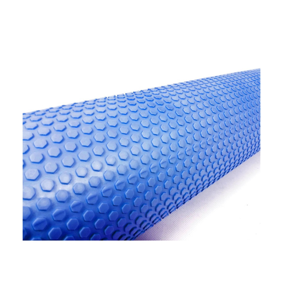 Масажний ролик Foam Roller EasyFit EF-2034-BL 90 см синій