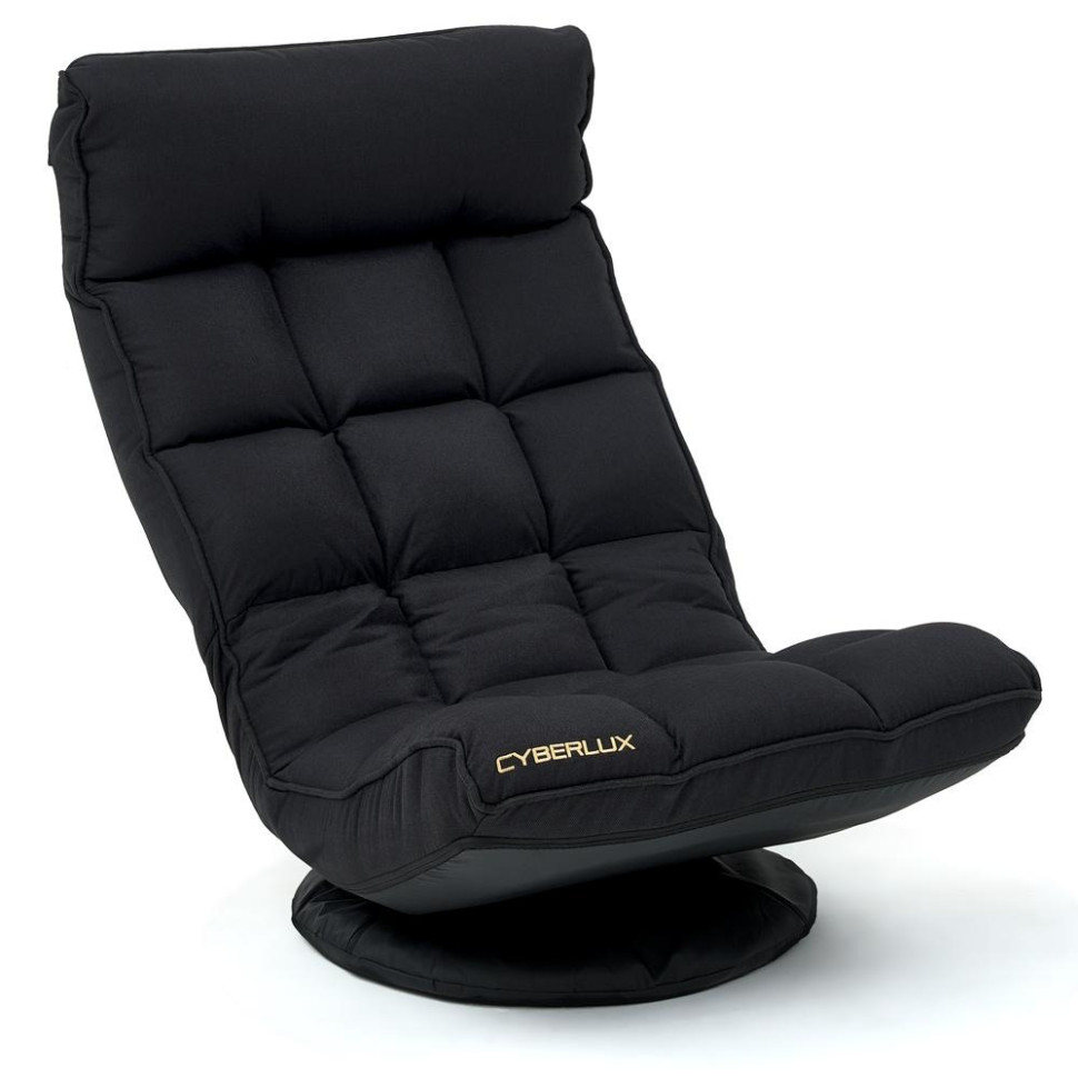 Геймерське крісло Cyberlux GM-03 B, Fabric Black, до 140 кг