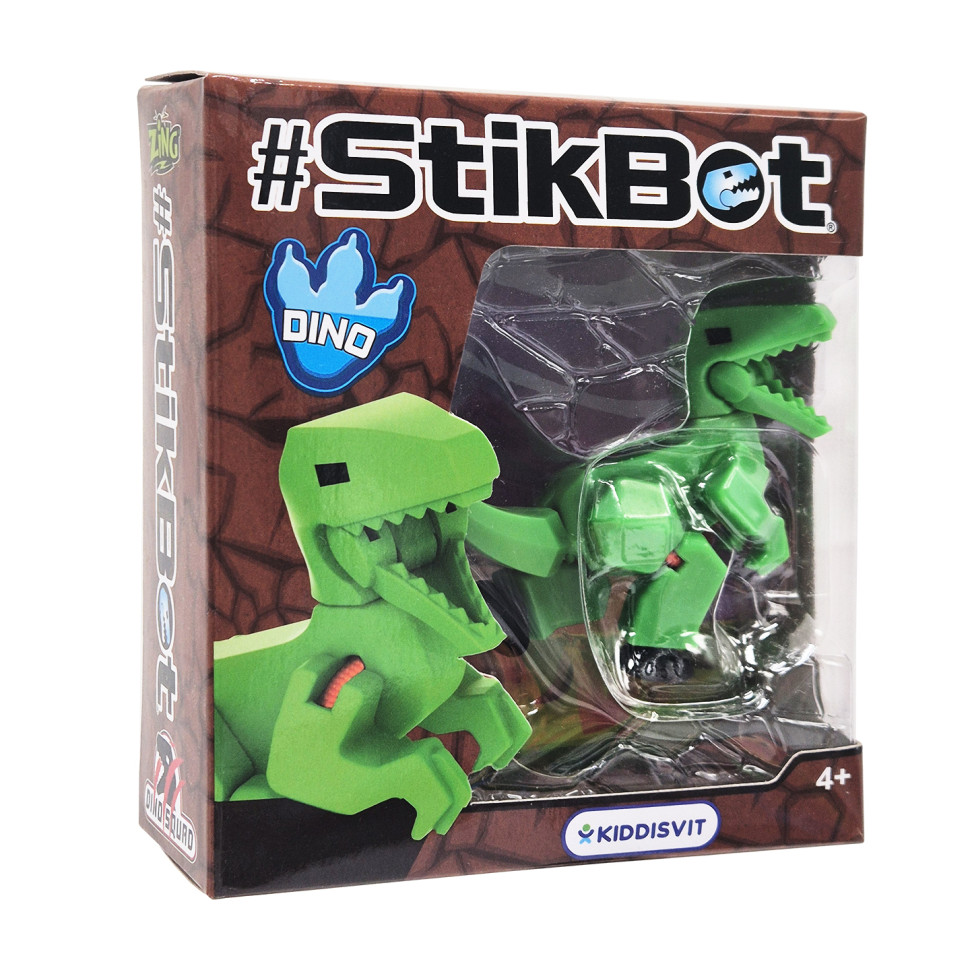 Фигурка для анимационного творчества Велоцираптор Stikbot TST622DN_UAKD-4(Green)
