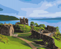 Картина по номерам Art Craft "Замок Аркарт. Шотландия" 38х50 см 11217-AC