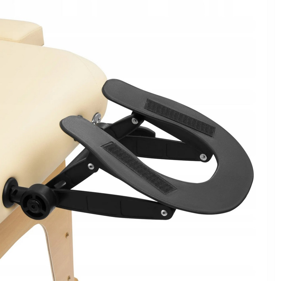 Массажный стол складной Massage Table+ Wood W60 4FIZJO TABLE+W60BEIGE, Beige