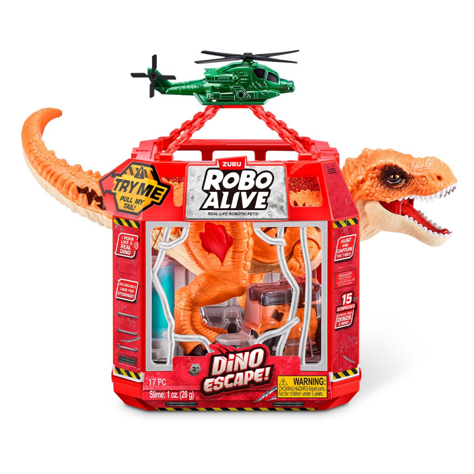 Интерактивный игровой набор «Побег Динозавра» Pets & Robo Alive 71127