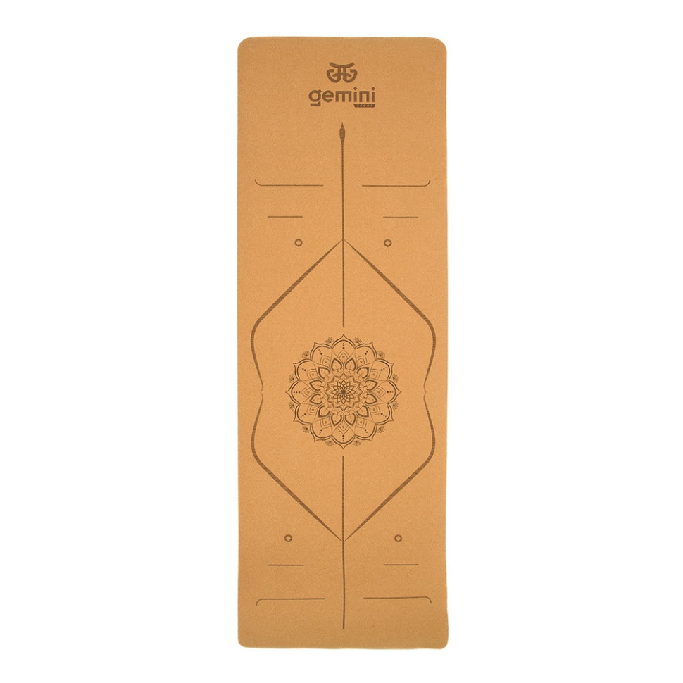 Коврик для фитнеса и йоги Gemini Sport CTY-0685, 183х61х0,5 см