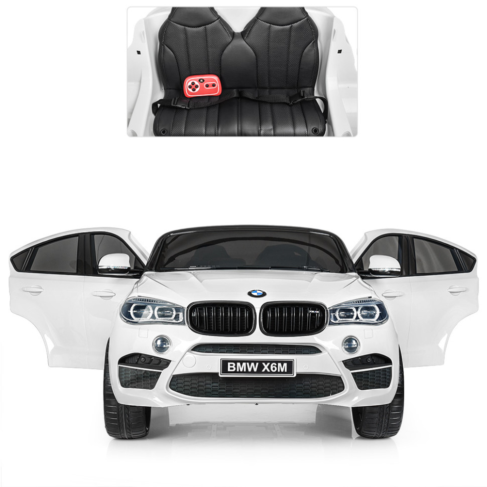 Детский электромобиль Джип Bambi JJ2168EBLR-1 BMW до 50 кг 
