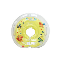 Надувной круг на шею для купания детей "Рыбка" Mega Zayka MGZ-0936(Yellow)