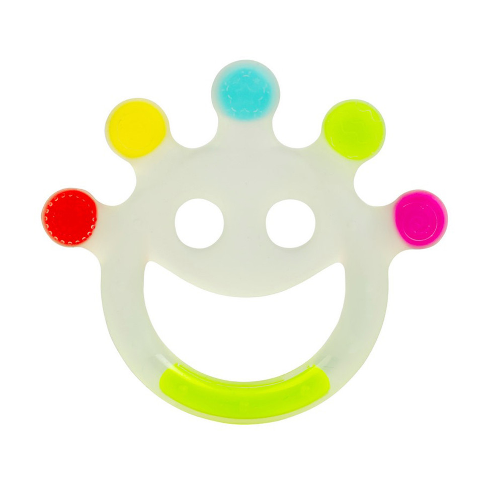 Прорізувач силіконовий з тримачем Baby Team 4095