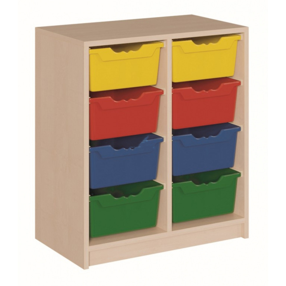 Шкаф для учебных материалов с контейнерами TIA-SPORT sm-1518 размер 70,5×80×45 см