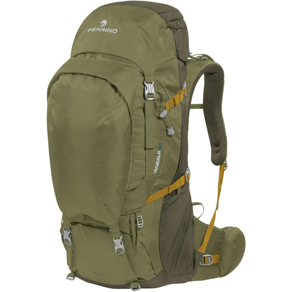 Рюкзак туристичний Transalp (75006MVV) Ferrino 930665 Green 60 л 