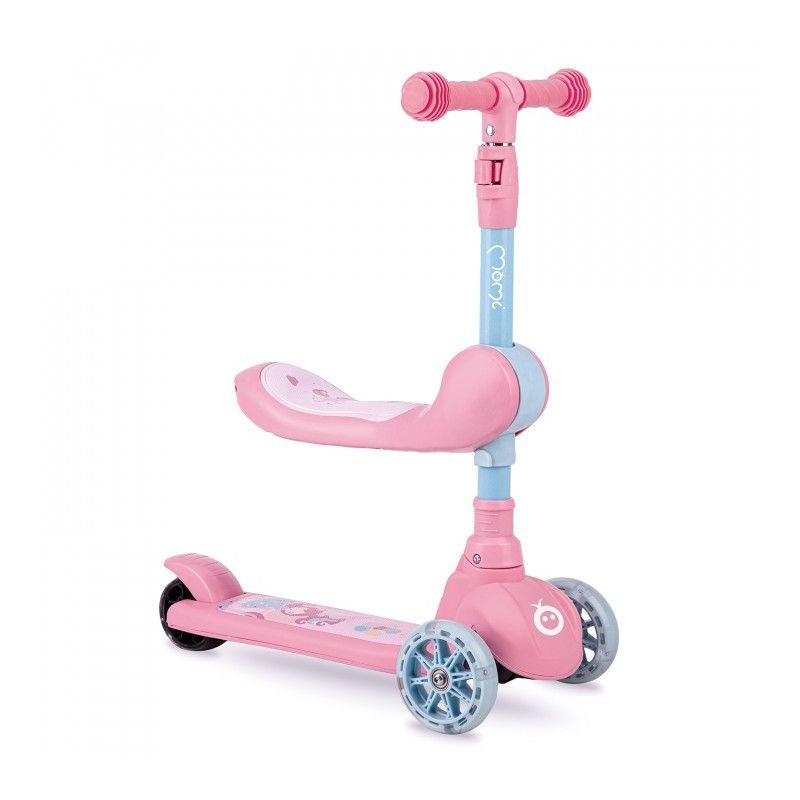 Самокат-біговел дитячий Kiuru MoMi HUBA00034 pink