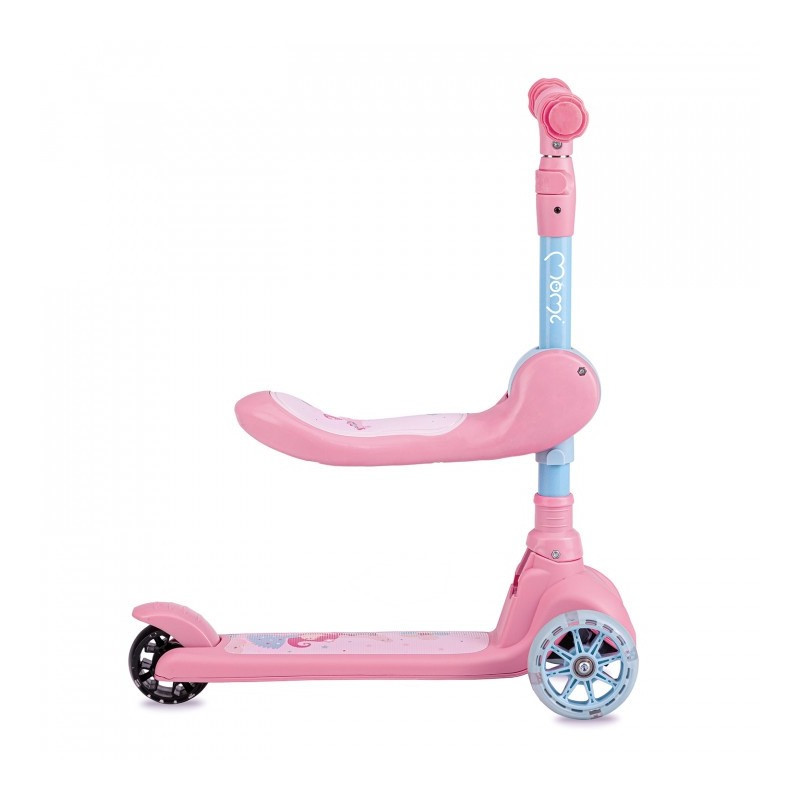 Самокат-біговел дитячий Kiuru MoMi HUBA00034 pink