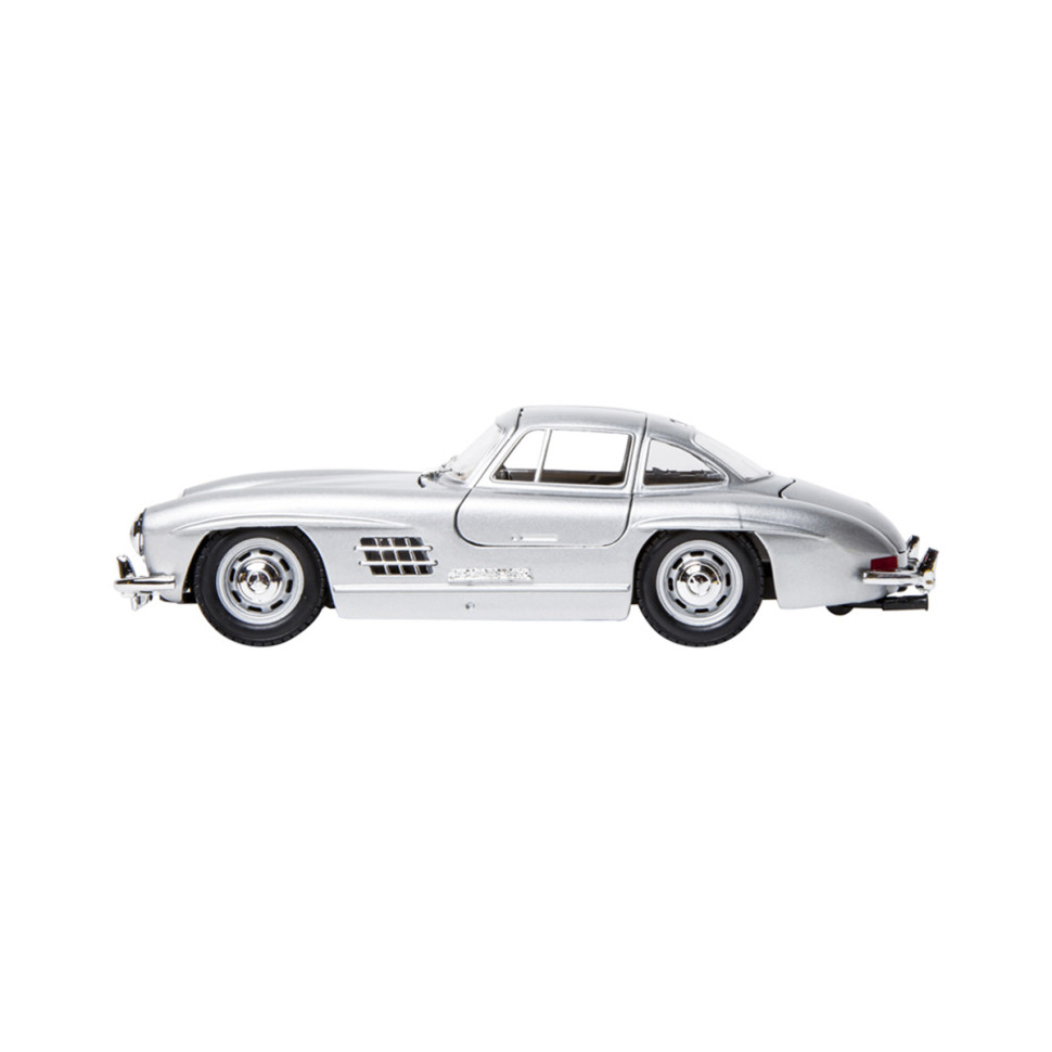 Автомодель - MERCEDES-BENZ 300 SL 1954 (червоний, сріблястий, 1:24)