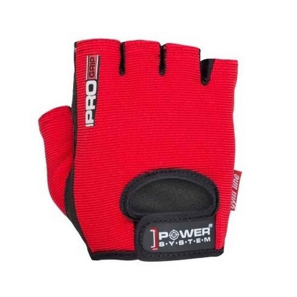 Перчатки для фитнеса Pro Grip Power System PS-2250_L_Red, L 23 см 