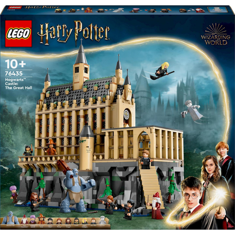 Конструктор LEGO Harry Potter Замок Гоґвортс: Велика зала 76435, 1732 деталі