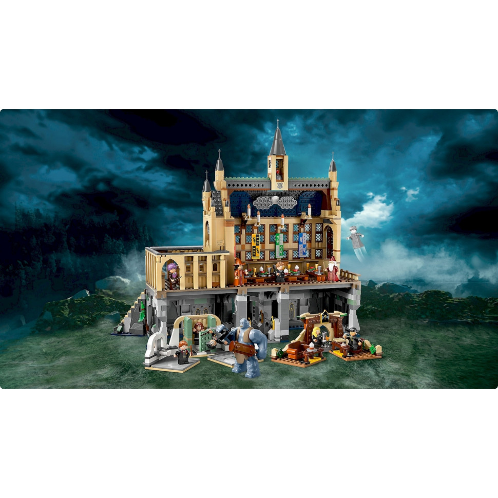 Конструктор LEGO Harry Potter Замок Гоґвортс: Велика зала 76435, 1732 деталі