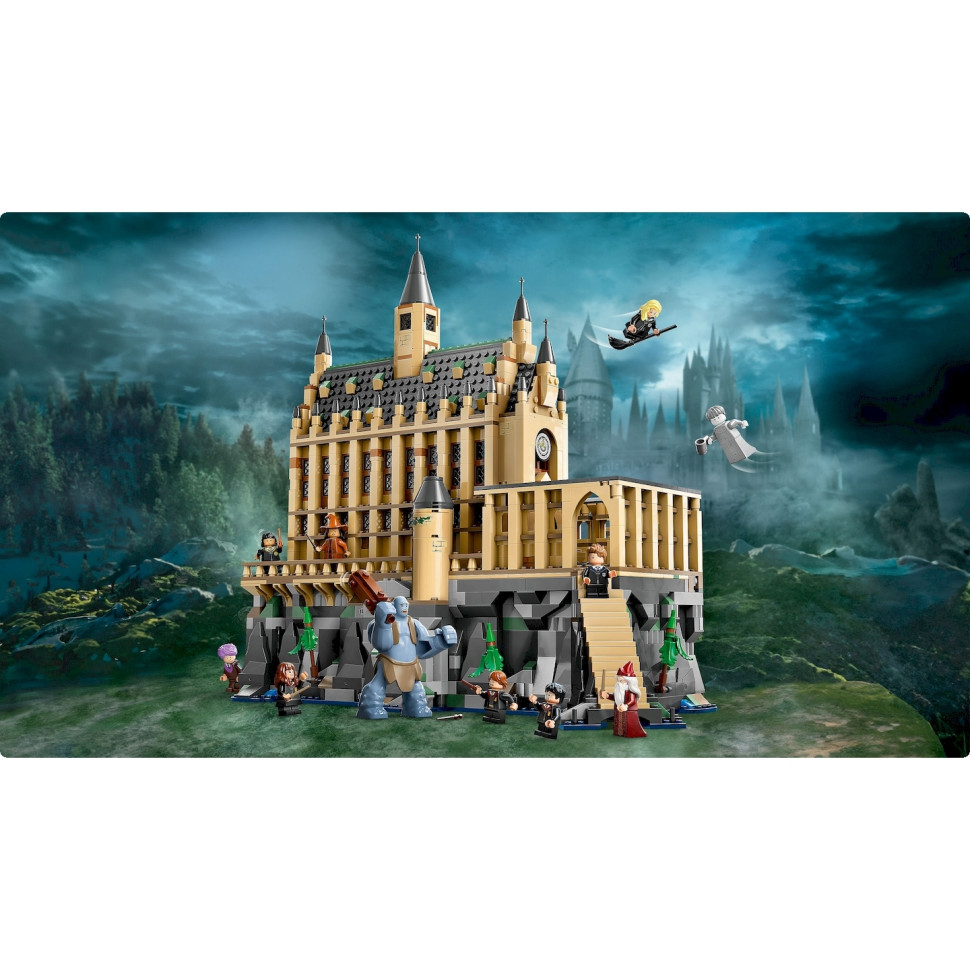Конструктор LEGO Harry Potter Замок Гоґвортс: Велика зала 76435, 1732 деталі