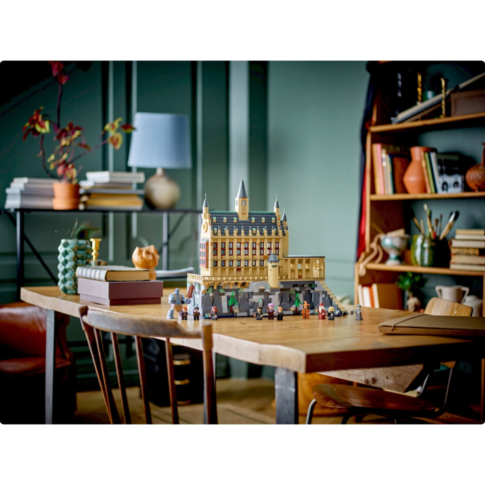 Конструктор LEGO Harry Potter Замок Гоґвортс: Велика зала 76435, 1732 деталі