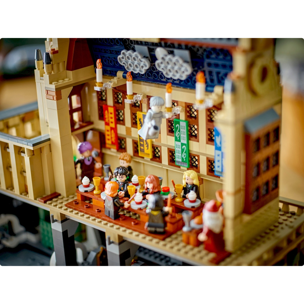 Конструктор LEGO Harry Potter Замок Гоґвортс: Велика зала 76435, 1732 деталі