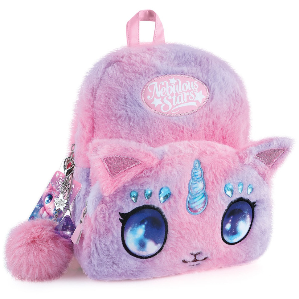 Детский пушистый рюкзак 