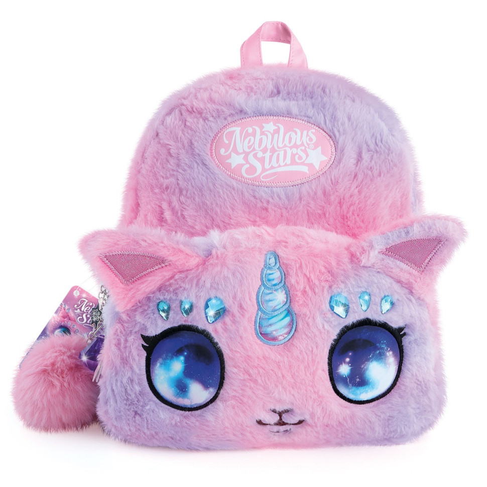 Детский пушистый рюкзак 