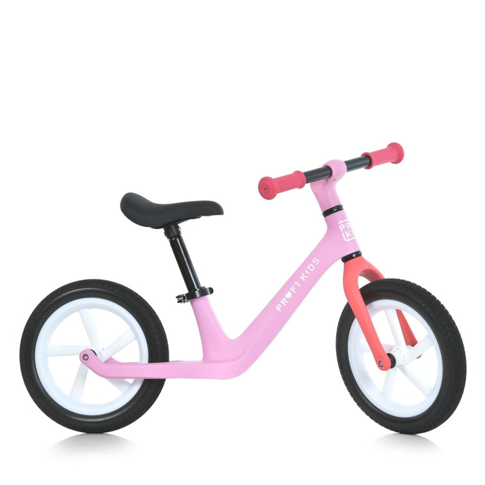 Біговел дитячий PROFI KIDS MBB 1042 PU PINK 12 дюймів