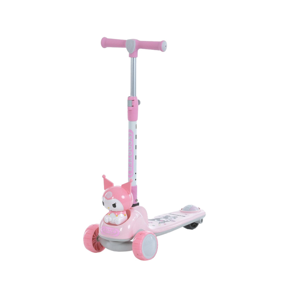 Самокат дитячий триколісний Bambi JR3-137-P, колеса зі світлом