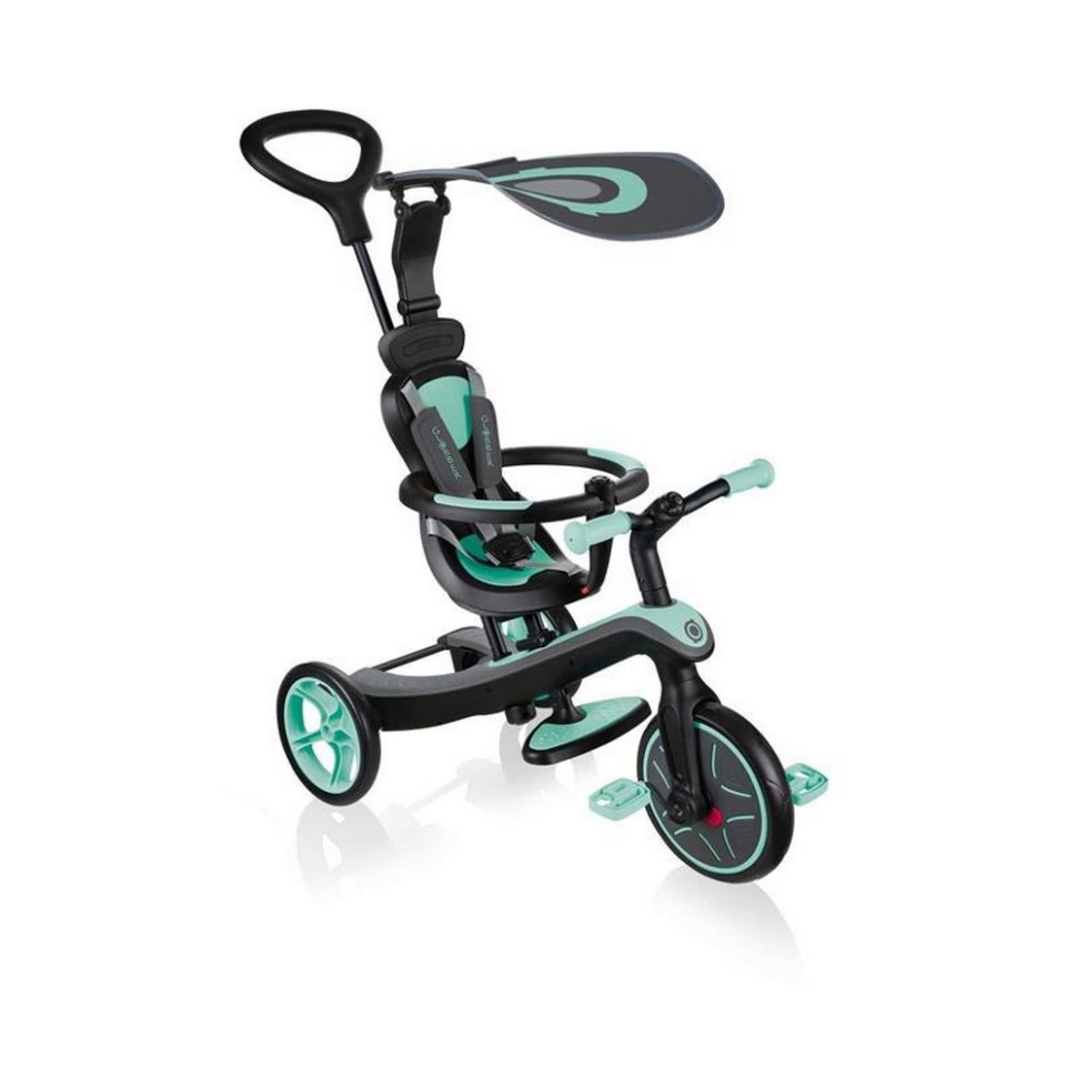 Велосипед дитячий триколісний 4в1 EXPLORER TRIKE GLOBBER 632-206-3 м'ятний,
