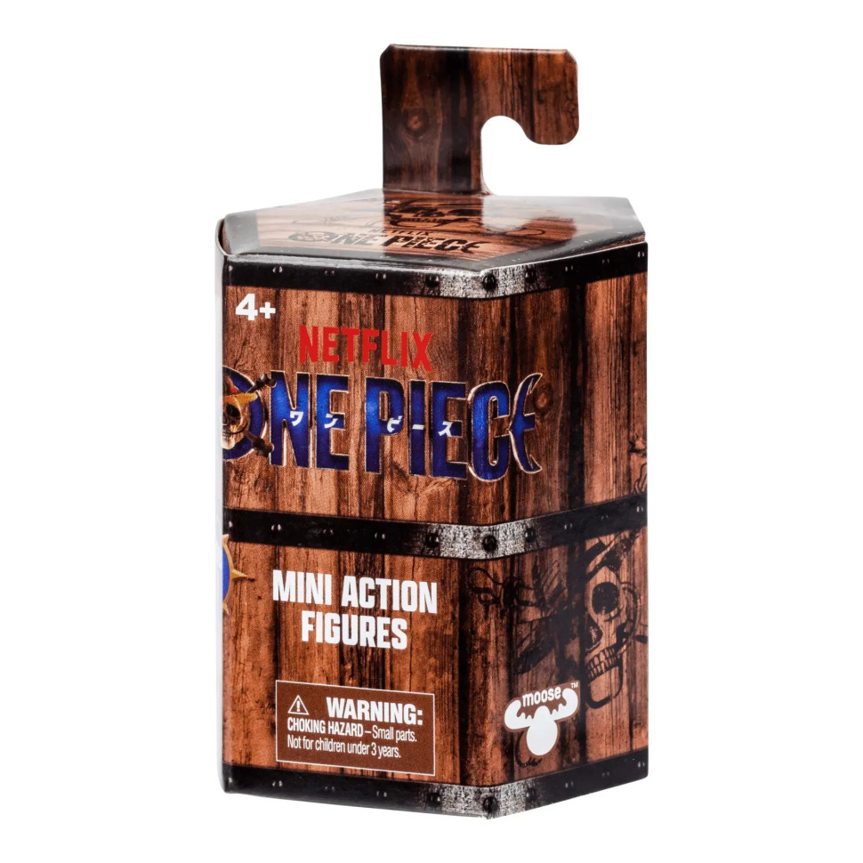 Ігрова фігурка-сюрприз ONE PIECE MOOSE 63303 з артикуляцією, в серії 10 фігурок
