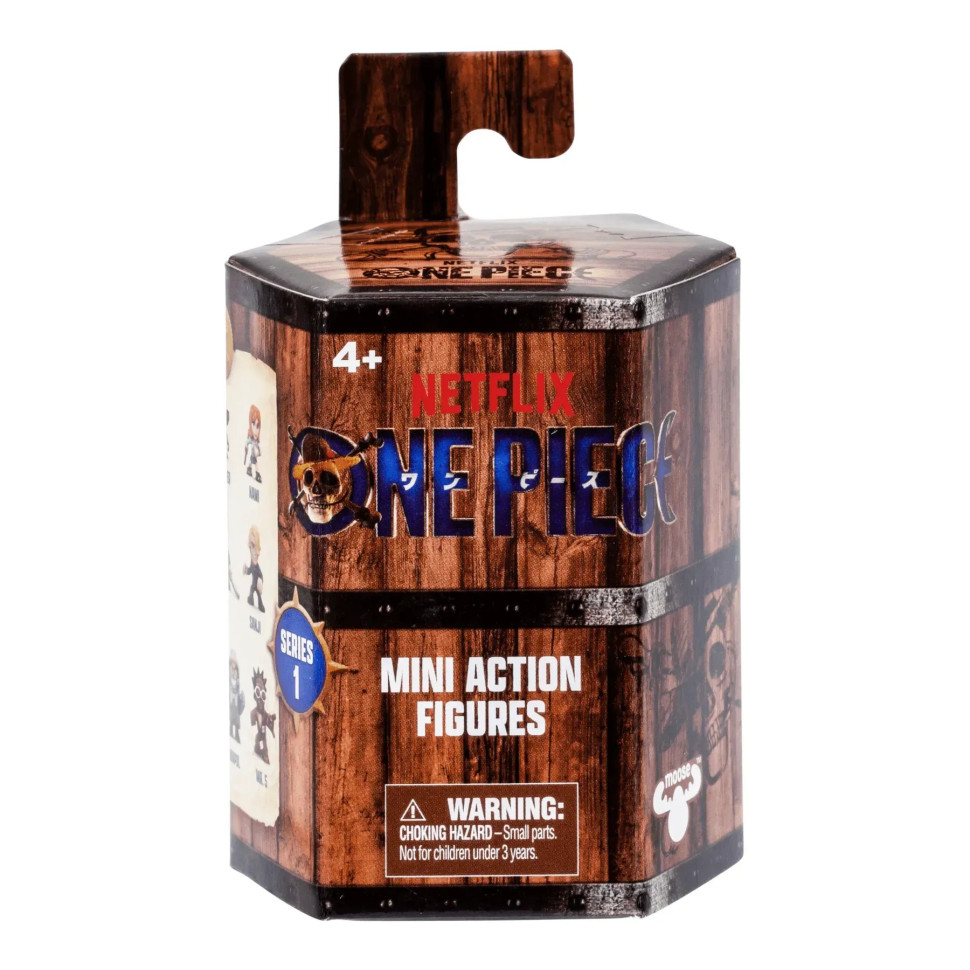 Ігрова фігурка-сюрприз ONE PIECE MOOSE 63303 з артикуляцією, в серії 10 фігурок