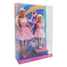 Игровой набор Кукла с дочкой DEFA 8126 с аксессуарами