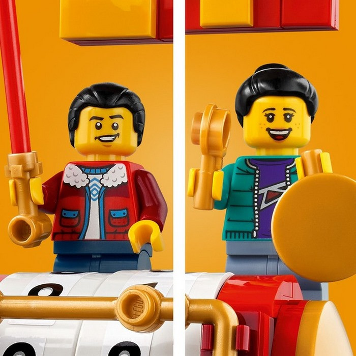 Конструктор Iconic Святковий календар LEGO 40678, 345 деталей