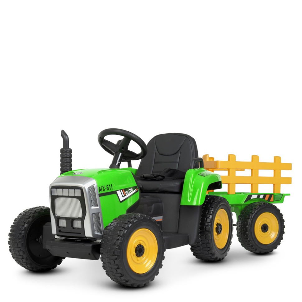 Дитячий електромобіль Трактор Bambi Racer M 4479EBLR-5 до 30 кг